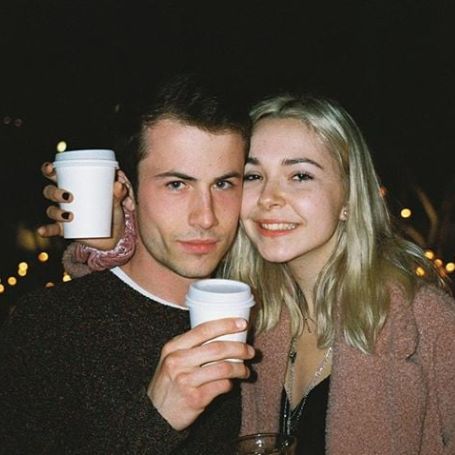 Dylan Minnette with his girlfriend Lydia Night